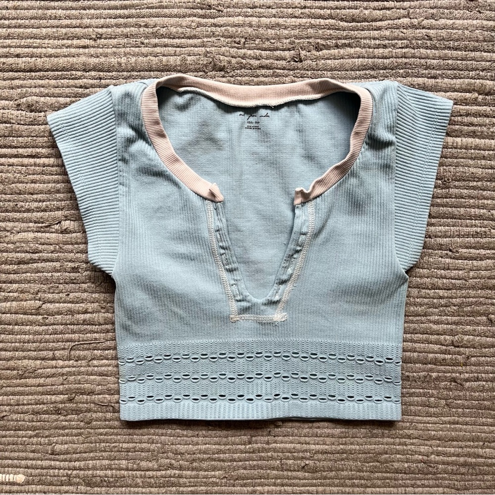 RARE urban outfitters out from under go for gold top